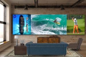 Sự kết hợp của 2 TV DVLED khi đặt cạnh nhau