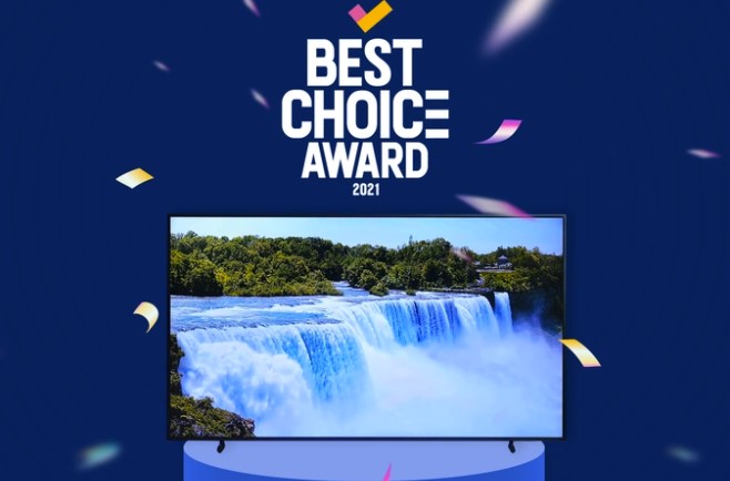 Giải thưởng Best Choice Award hạng mục Tivi
