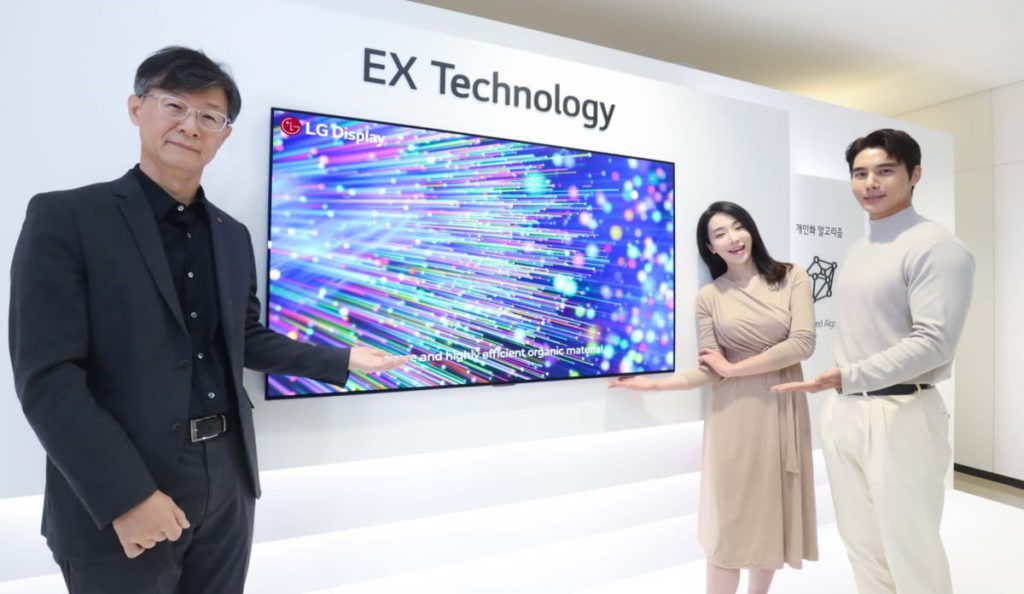 sản phẩm OLED EX của LG