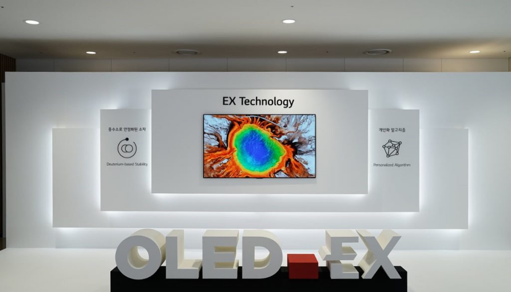 sản phẩm công nghệ OLED EX