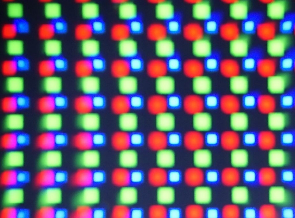 Cấu trúc RGB của màn hình QD-OLED Samsung