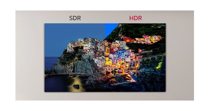 màn hình LSAC có màu sắc sống động bởi HDR
