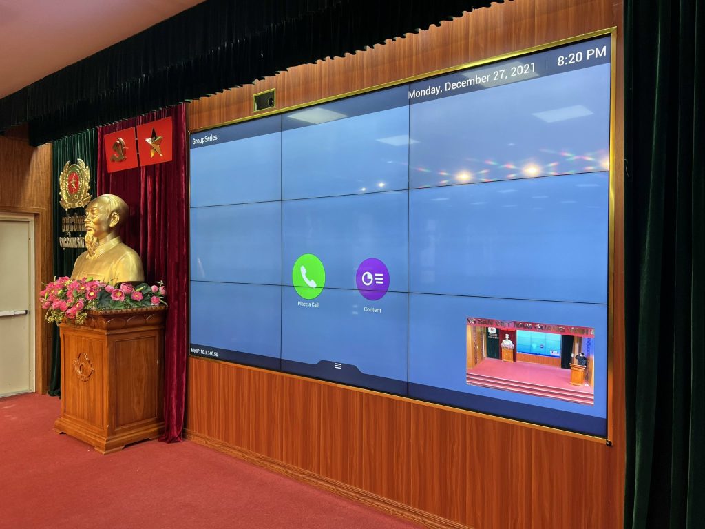 Màn hình ghép LCD cho phòng hội thảo
