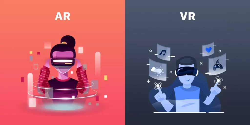 Màn hình AR và VR