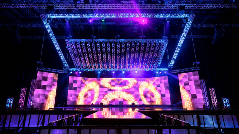 Màn hình LED sân khấu ca nhạc