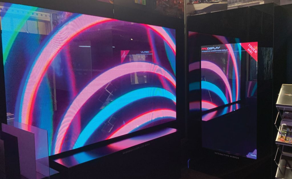 Màn hình LED trong suốt