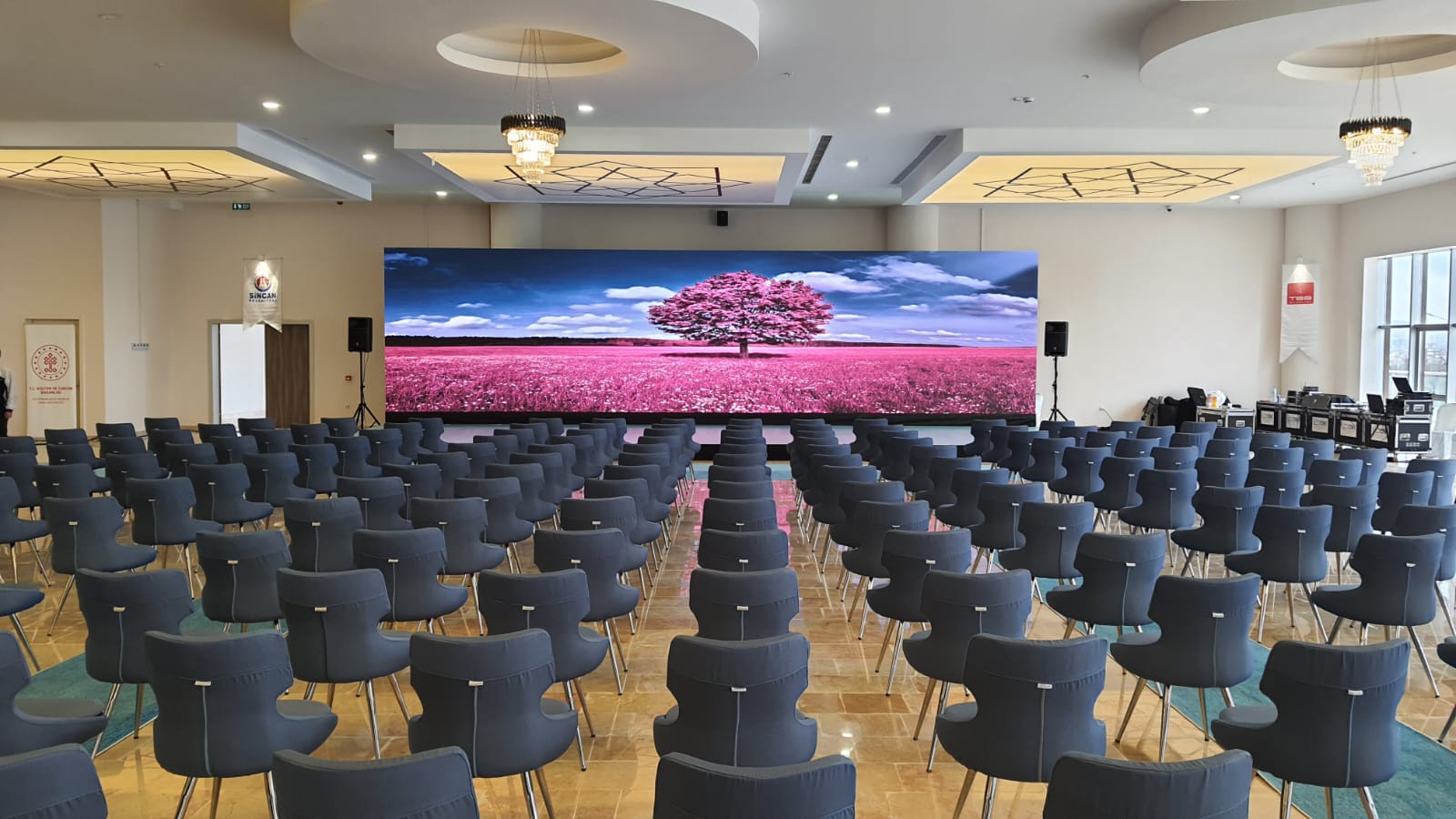 Function Hall Led Display Layout Màn hình LED hội trường tại Phú Yên - HCOM