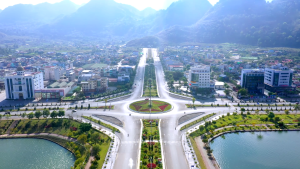 Thành Phố Lai Châu phát triển cùng màn hình LED