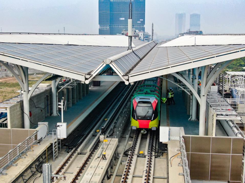 Tàu điện trên cao Metro Cát Linh - Hà Đông