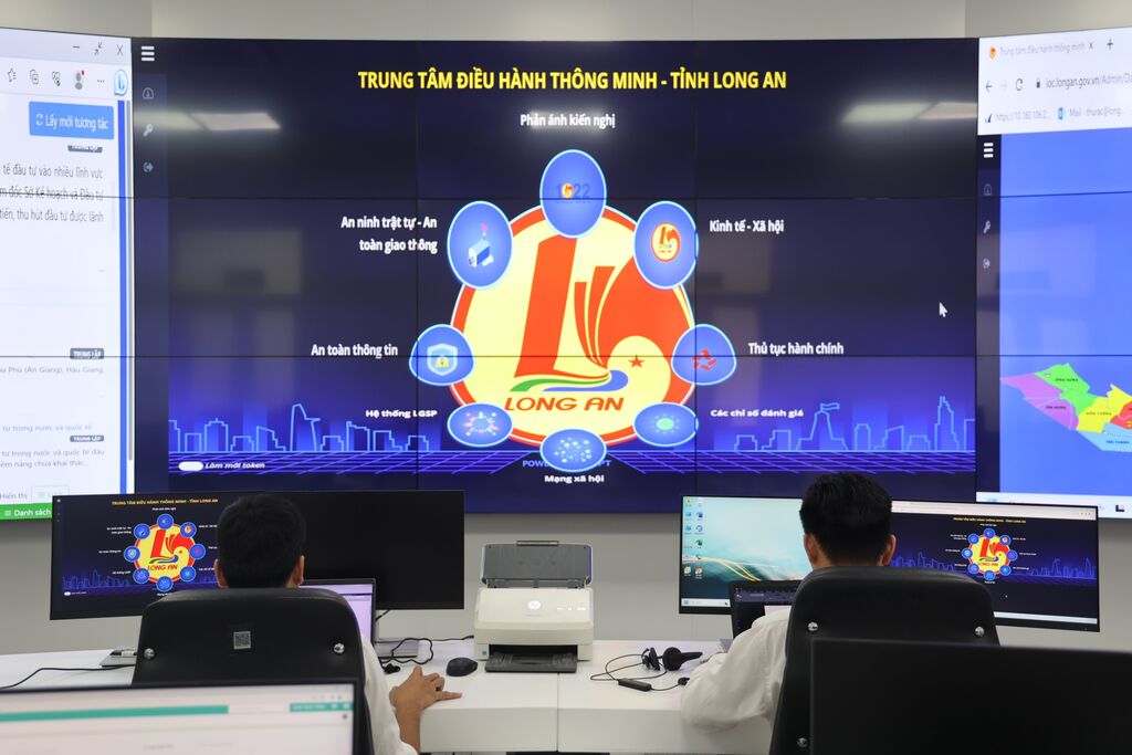 Long an thực hiện, chuyển đổi số Quốc Gia