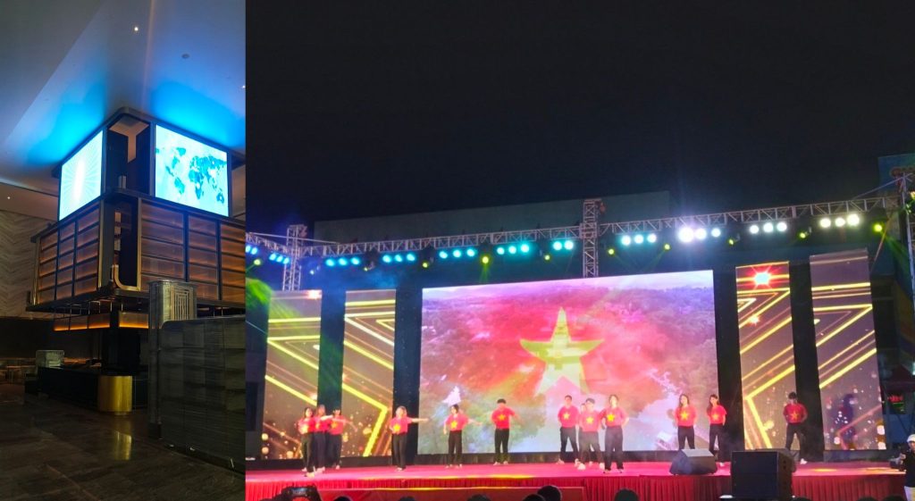 Hệ thống màn hình LED ngoài trời ở tỉnh Quảng Ninh
