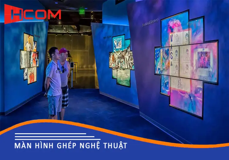 Màn hình ghép nghệ thuật irregular video wall
