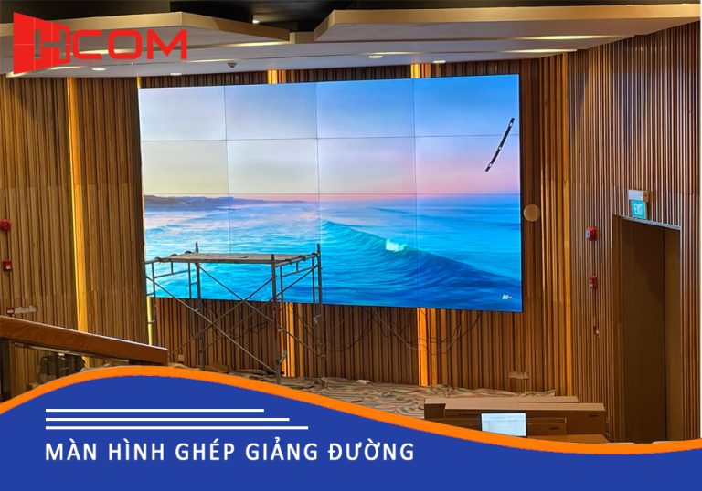 Màn hình ghép cho giảng đường và trung tâm đào tạo