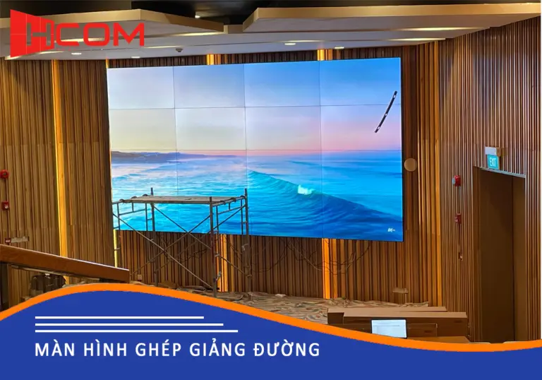 Màn hình ghép cho giảng đường và trung tâm đào tạo