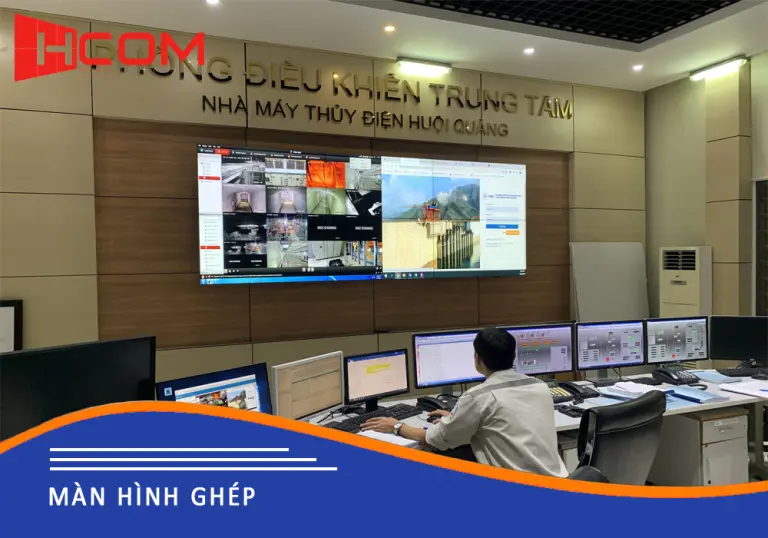 Ưu điểm của màn hình ghép video wall trong không gian hiển thị chuyên nghiệp