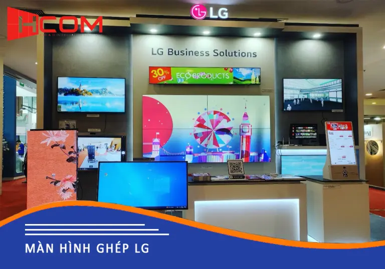 Hệ thống màn hình hiển thị trong giải pháp video wall