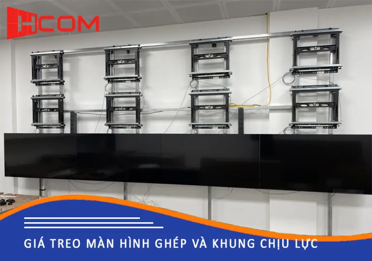 Giá treo màn hình ghép và khung chịu lực chuyên dụng