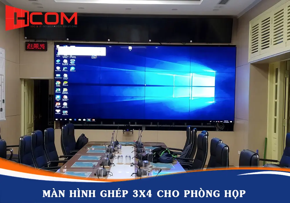 Hệ thống màn hình ghép 3x4