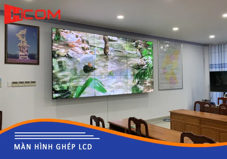 Màn hình ghép LCD video wall cho phòng điều hành và phòng họp