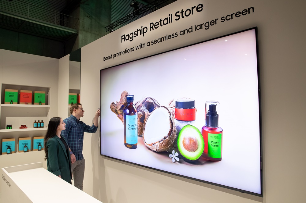 Samsung ra mắt màn hình Color E-Paper tại ISE 2025