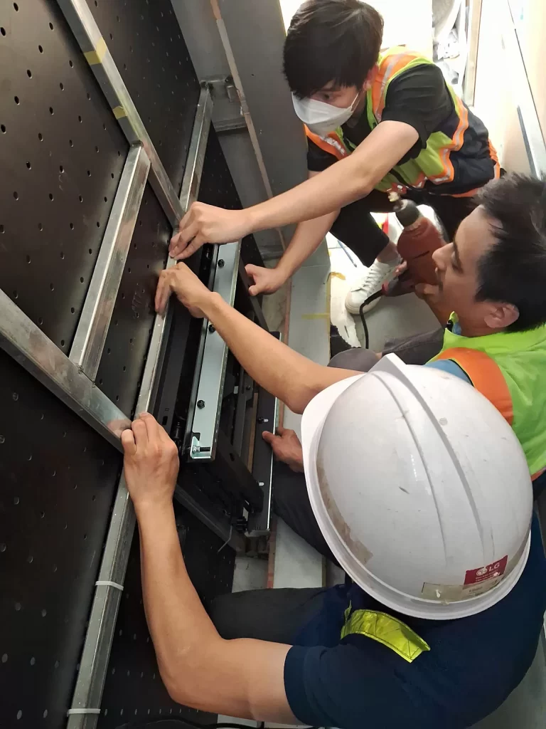 Dự án màn hình ghép quảng cáo tại DioLotte Liễu Giai