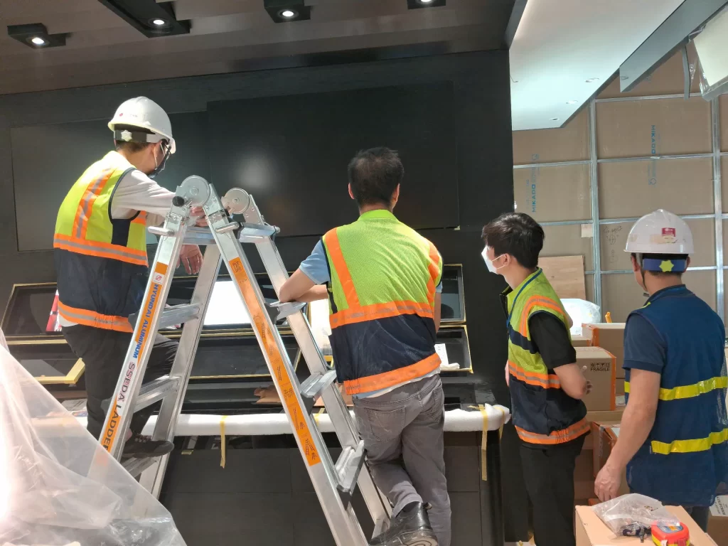 Dự án màn hình ghép quảng cáo tại DioLotte Liễu Giai