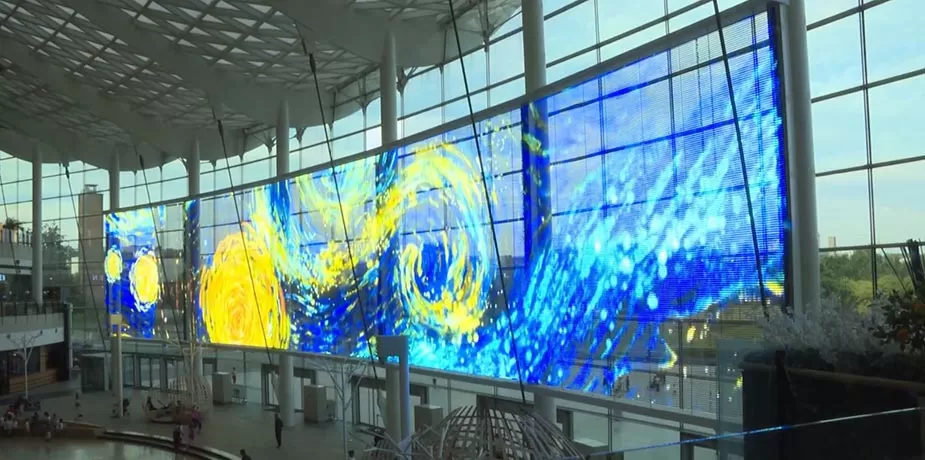 Màn hình led trong suốt