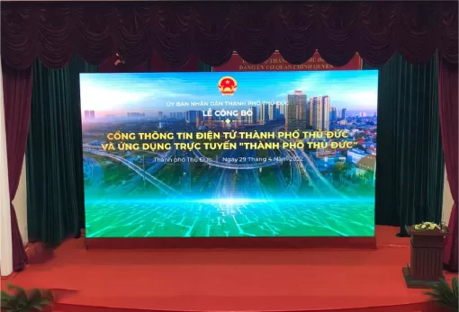 Màn hình LED 300 inch tại thành phố Thủ Đức, HCM