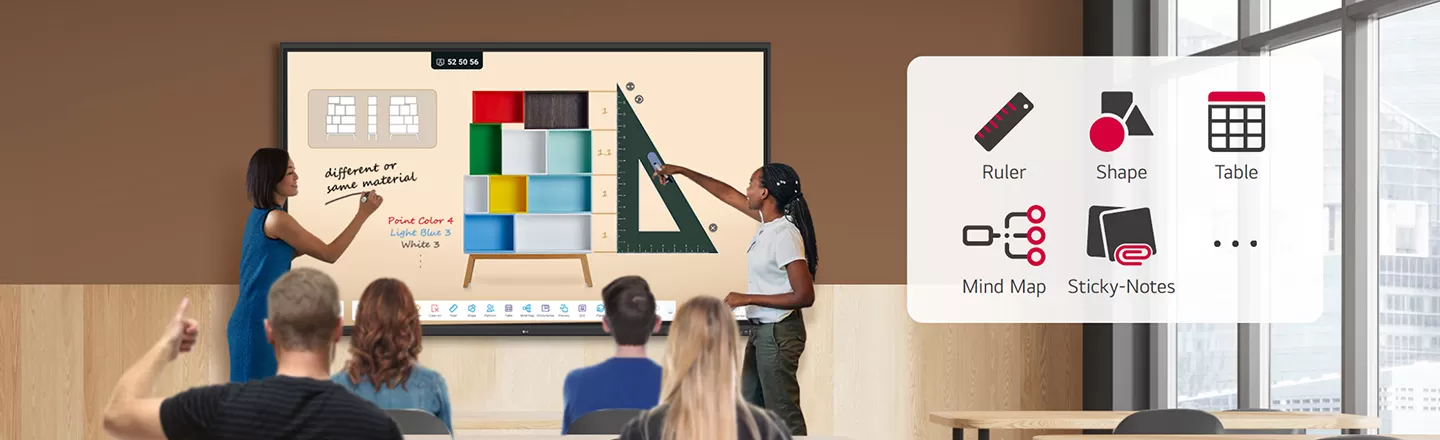 Màn hình tương tác giáo dục LG 55TR3DQ