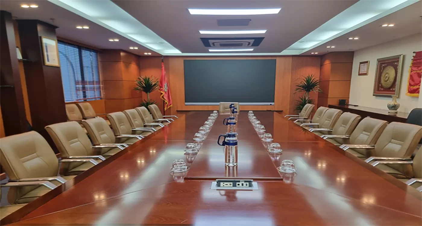 Màn hình LED All in One tại phòng họp một công ty ở Nội Bài