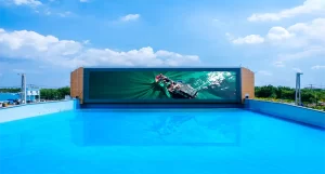 Màn hình LED Samsung 2000 inch tại công viên nước The Amazing Bay