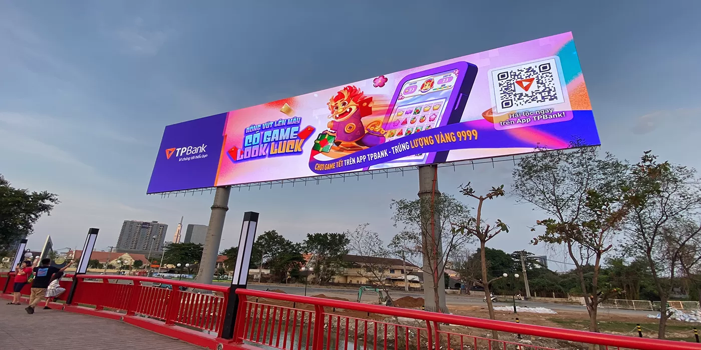 Màn hình LED tại TP bank