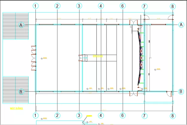 Thiết kế hệ thống màn hình bằng AutoCad