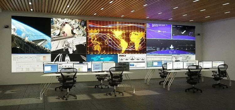 Màn hình ghép tại trung tâm điều khiển Màn hình ghép tại trung tâm điều khiển