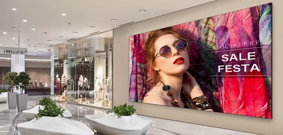 Màn hình ghép Samsung tại Trung tâm thương mại Màn hình ghép Samsung tại Trung tâm thương mại