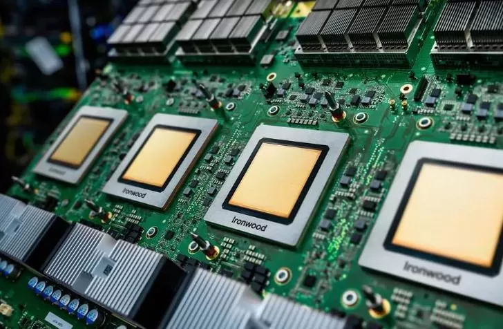 Bộ xử lý tensor Ironwood của Google / Ảnh chụp từ blog của Google