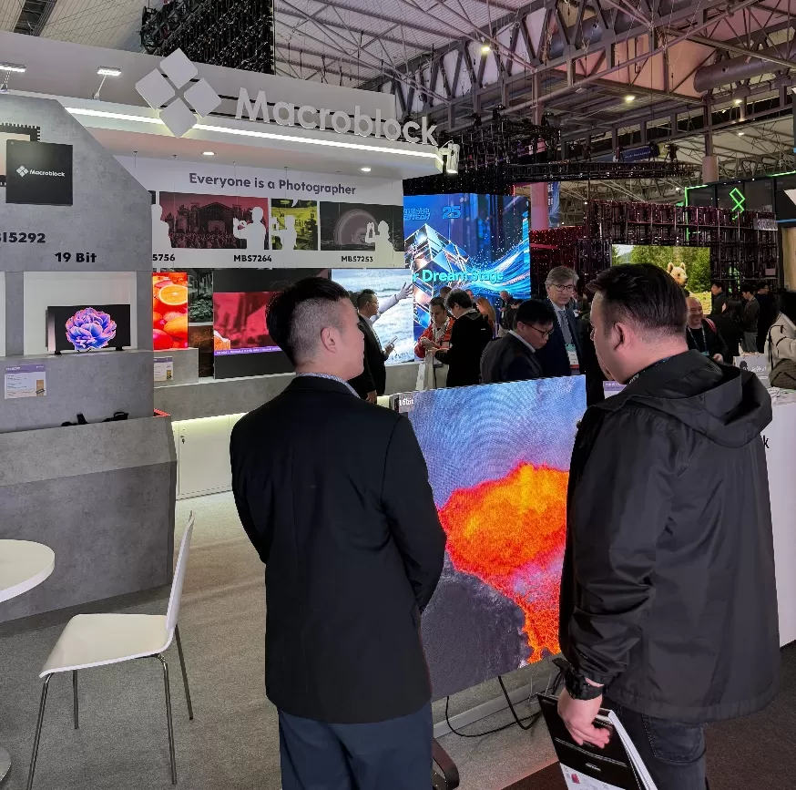 Macroblock giới thiệu các chip điều khiển màn hình LED tại ISE 2026