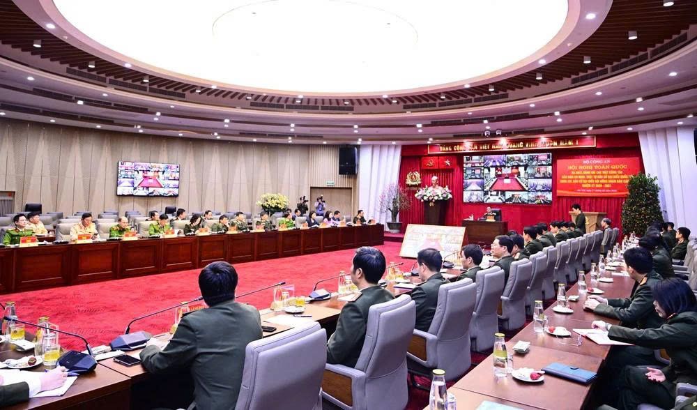 Màn hình hiển thị cho Bộ Công An