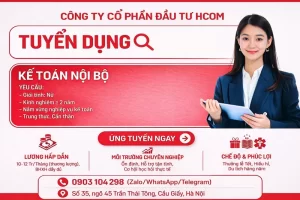 Tuyển dụng kế toán HCOM