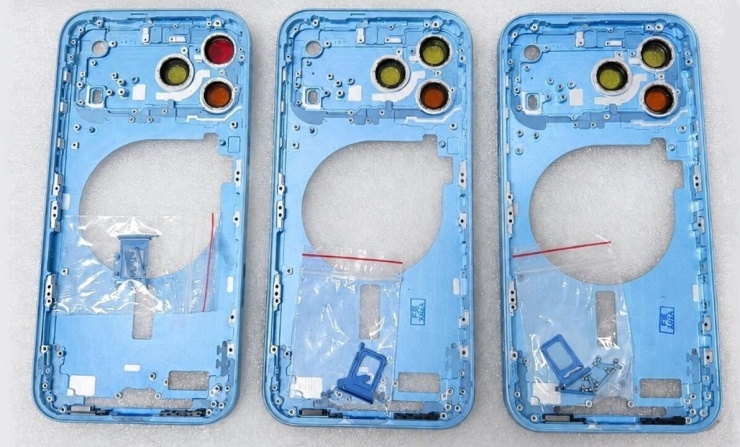 iPhone 18 Pro Max mẫu màu xanh. Ảnh: Yeux1122/Naver