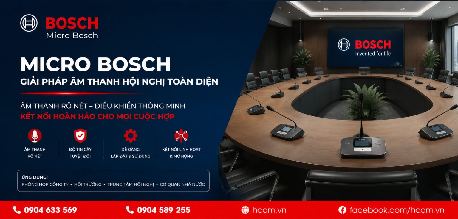 Hệ thống Micro hội nghị