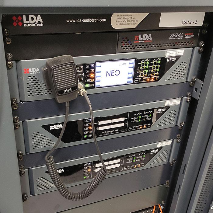 Tủ rack thiết bị LDA Audio Tech
