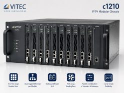 Khung chassis 10 khe cắm cho hệ thống IPTV c1210