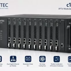 Khung chassis 10 khe cắm cho hệ thống IPTV c1210