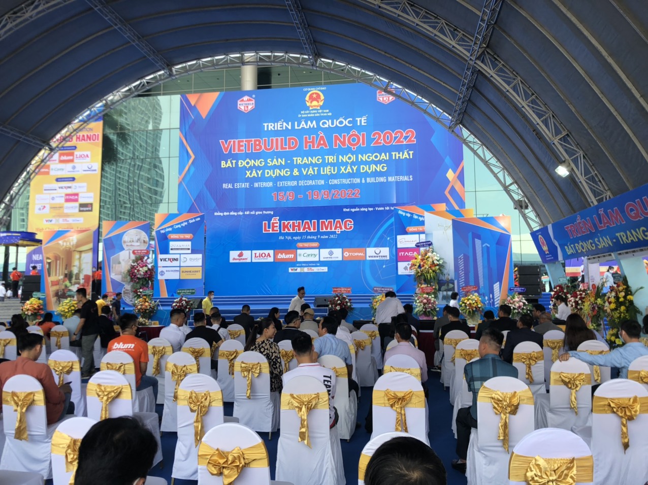 Hội trợ triển lãm quốc tế Vietbuild 2022 tại Hà Nội