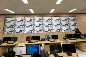 lắp đặt màn hình ghép 8x3 tại Hưng Yên