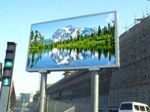 HCOM thi công, lắp đặt phân phối màn hình ghép led outdoor