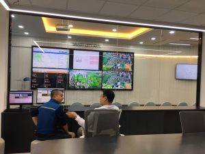 Hệ thống màn hình ghép tại Phòng hội thảo